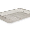 Cesta de alambre de acero inoxidable 405x255 mm, altura 50 mm, para contenedor de esterilización – GIMA (Ref. 37306)