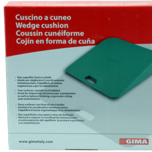 Cojín de equilibrio con cuña de aire (Balance Wedge) GIMA – Ref. 47095 | Entrenamiento propioceptivo, equilibrio y rehabilitación