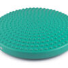 Cojín de equilibrio hinchable GIMA Ø 35 cm con doble superficie (lisa y con burbujas) para propiocepción y rehabilitación - Ref. 47090