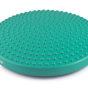 Cojín de equilibrio hinchable GIMA Ø 35 cm con doble superficie (lisa y con burbujas) para propiocepción y rehabilitación - Ref. 47090