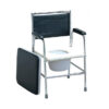 COMMODE CHAIR - stainless steel