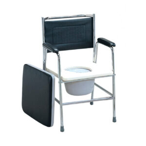 COMMODE CHAIR - stainless steel