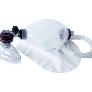 COMPLETE SILICONE RESUSCITATOR ADULT