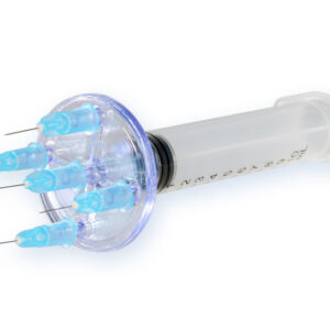 Conectores Multinyector MESO-RELLE GIMA sin aguja para Mesoterapia – 3 y 5 salidas, cono Luer, estériles EtO (Ref. GM23700, GM23701, GM23703)