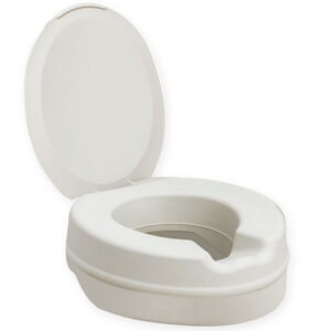 CONTACT PLUS SOFT RAISED TOILET SEAT with lid