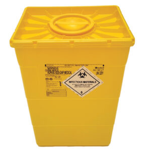Contenedor de Residuos Hospitalarios GIMA SC Line – 30, 50 y 60 l · Tapa Simple o Doble · ISO 23907-1:2019