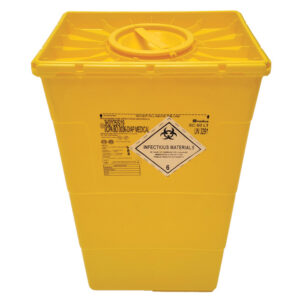 Contenedor de Residuos Hospitalarios GIMA SC Line – 30, 50 y 60 l · Tapa Simple o Doble · ISO 23907-1:2019