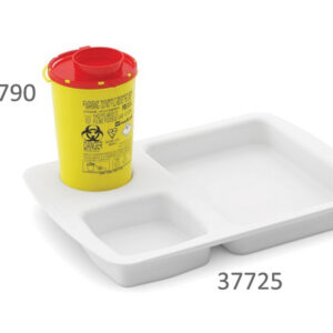 Contenedor para Residuos Punzantes y Cortantes GIMA Línea PBS – 0,6 a 12 l (Refs. 25790-25796) – Autoclavable y con cierre hermético certificado