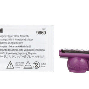Cuchillas Quirúrgicas 3M™ Surgical Clipper 9660 Pivotantes – Recambio Monouso para Rasuradora 3M 9667L-E (Ref. 27055 / 27054), Caja de 50 uds