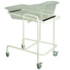 Cuna Neonatal con Carro GIMA 43500 | Plástico Transparente Irrompible, Inclinación Horizontal y Trendelenburg, 4 Ruedas con Freno