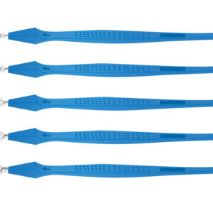 Cureta dermatológica desechable y estéril con raspador GIMA – Diámetros 2, 3, 4, 5 y 7 mm, caja de 10 uds.
