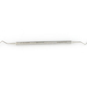 Cureta periodontal Mc Call fig. 13/14 en acero inoxidable, de doble extremo – Instrumental dental GIMA (ref. 60120 / SKU GM60120)
