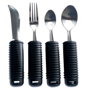 CUTLERY SET (fork, knife, small and large spoon)