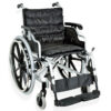 DELUXE WHEELCHAIR - Aluminium
