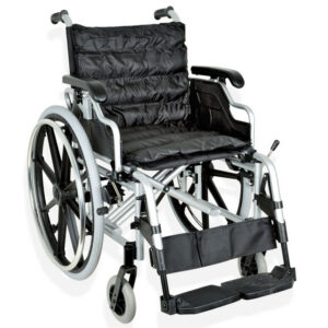 DELUXE WHEELCHAIR - Aluminium