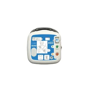 Desfibrilador externo semiautomatico modelo ME PAD con bateria y accesorios