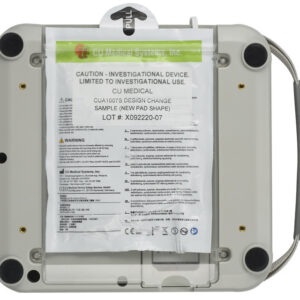 Desfibrilador externo semiautomático iPad CU-SPR de GIMA – DEA/DESA de acceso público, bifásico e-cube con modo adulto/pediátrico e IP66 (Ref. GM35400-F)