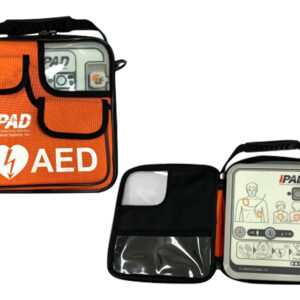 Desfibrilador externo semiautomático iPad CU-SPR de GIMA – DEA/DESA de acceso público, bifásico e-cube con modo adulto/pediátrico e IP66 (Ref. GM35400-F)