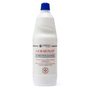 Desinfectante de piel y manos Germoxid GIMA con Alcohol 70% y Clorhexidina 2% – 250 ml (Caja de 12)