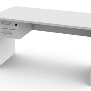 DESK 120x70x h73 cm - with two drawers and sides