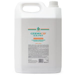 Detergente Alcalino Concentrado Germocid Alkanet GIMA 5 L – Limpieza de Instrumental Médico, Lavado Automático y Ultrasonidos