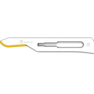 DIAMANTINE STAINLESS STEEL BLADES N. - sterile