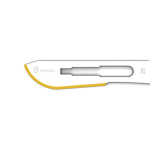 DIAMANTINE STAINLESS STEEL BLADES N. - sterile