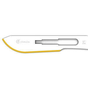 DIAMANTINE STAINLESS STEEL BLADES N. - sterile