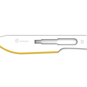 DIAMANTINE STAINLESS STEEL BLADES N. - sterile