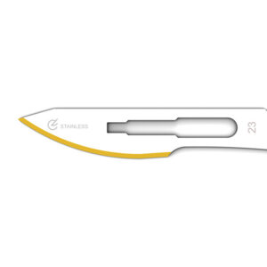 DIAMANTINE STAINLESS STEEL BLADES N. - sterile