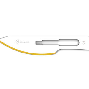 DIAMANTINE STAINLESS STEEL BLADES N. - sterile