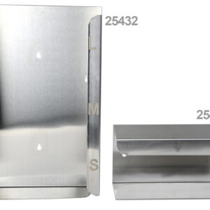 Dispensador de guantes de acero inoxidable AISI 304 GIMA (ref. 25431) - para caja de 100 guantes, autoclavable