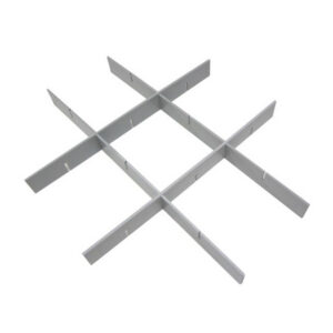 Divisorio organizador para cajón amarillo de 40 mm (h 4 cm) para carros modulares GIMA (Ref. 45644)