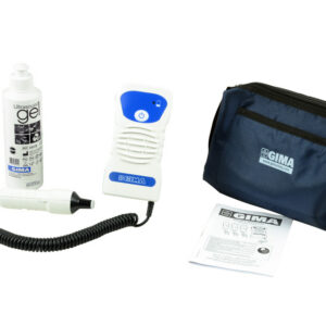 Doppler Vascular Portátil GIMA V2005 / V2008 – Detector de Flujo Sanguíneo y Frecuencia Cardíaca Fetal (Refs. GM33120 / GM33121)