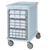 DOUBLE FACE PHARMACY TROLLEY