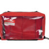E1 RECTANGULAR POUCH with window and handle