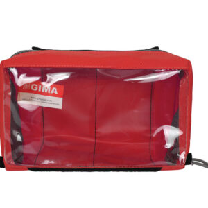 E1 RECTANGULAR POUCH with window and handle