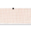 ECG thermal paper 110x140 mm x143s pack - orange grid