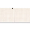 ECG thermal paper 110x140mm x200s pack - orange grid