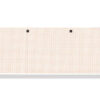 ECG thermal paper 112x100 mm x300s pack - orange grid