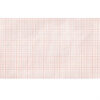 ECG thermal paper 112x23 mm x m roll - orange grid