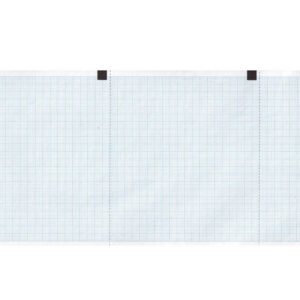 ECG thermal paper 120x18 mm x m roll - blue grid
