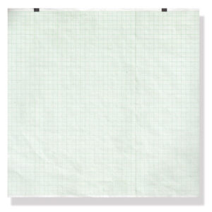 ECG thermal paper 210x140mm x250s pack - green grid