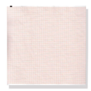 ECG thermal paper 210x280mm x200s pack - orange grid