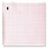 ECG thermal paper 215x280mm x300s pack - orange grid
