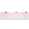 ECG thermal paper 50x75mm x400s pack - orange grid