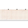 ECG thermal paper 90x70mm x400s pack - orange grid