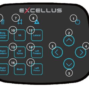 Excellus DEXA Half-Body Fan-Beam System