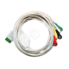 defiMASTER EKG Kabel 5-adrig Druckknopfadapter