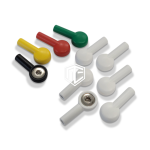 EKG Druckknopfadapter für Bananenstecker